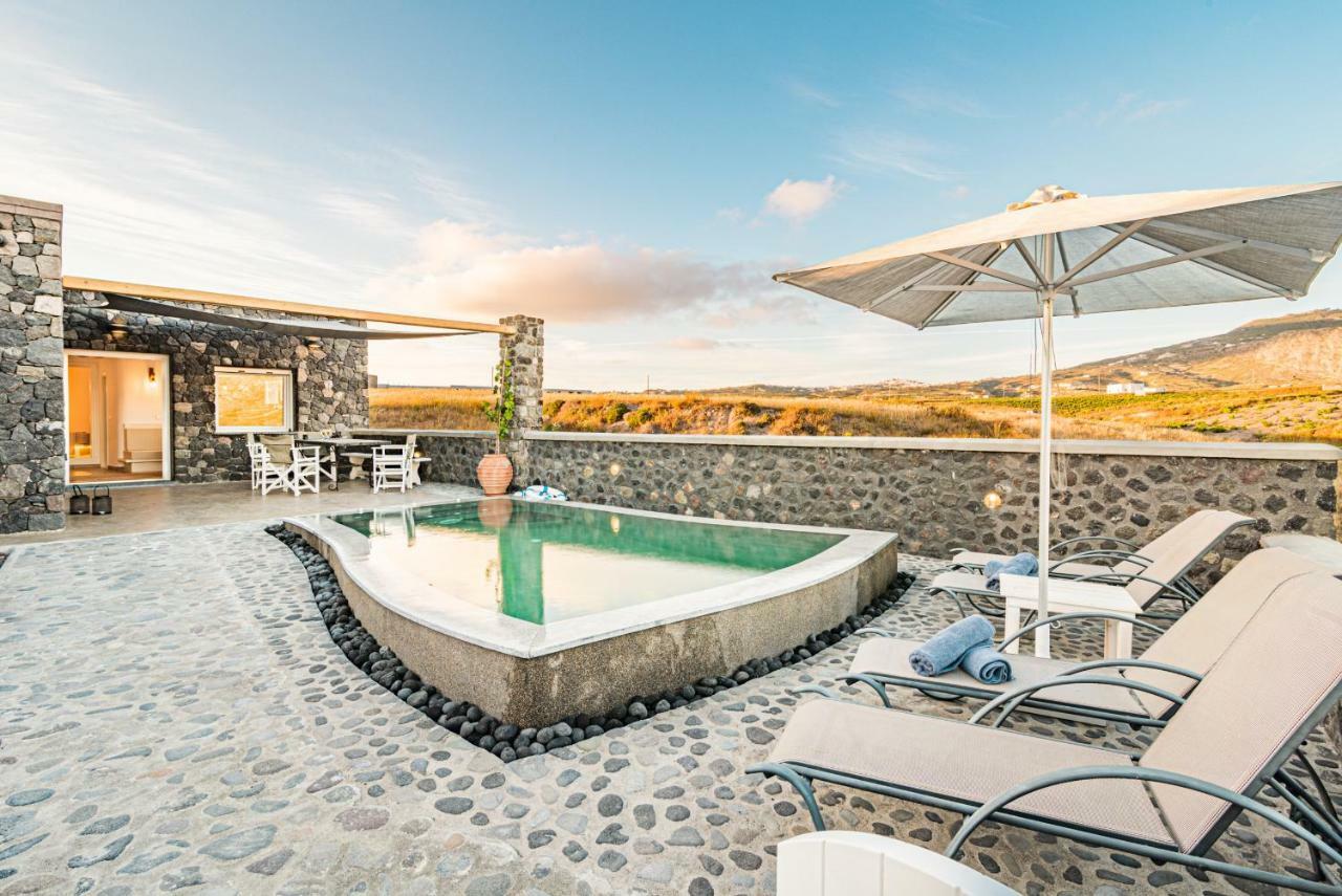 Klimata House - Private Jacuzzi Pool & Bbq Villa Vlychada Екстериор снимка