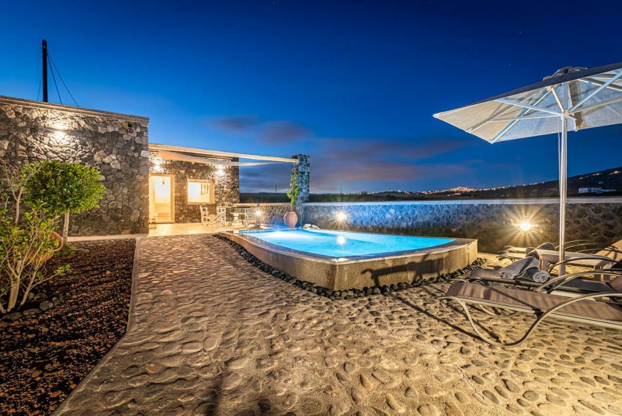 Klimata House - Private Jacuzzi Pool & Bbq Villa Vlychada Екстериор снимка