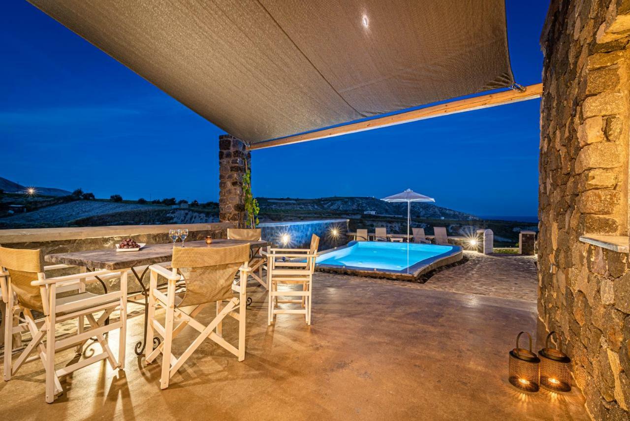 Klimata House - Private Jacuzzi Pool & Bbq Villa Vlychada Екстериор снимка